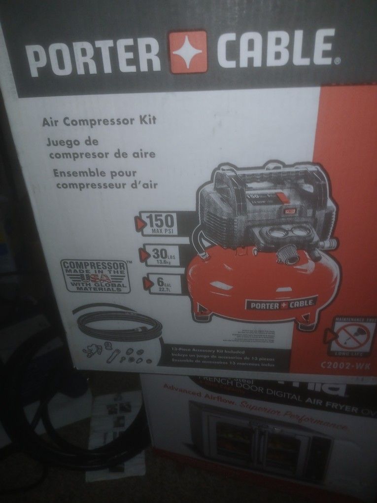 Potter Cable Air Compressor Kit