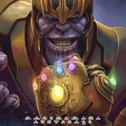 Thanos/ Iroman 3D Lenticular Poster 