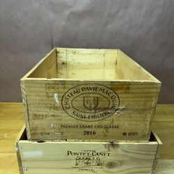 Wooden Wine Bottle Boxes 