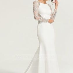 Trumpet Wedding  Dress