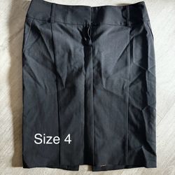 Black Express Pencil Shirt