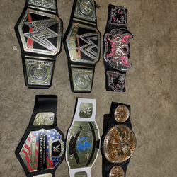 WWE belts 