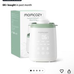 Momcozy Bottle Warmer, Fast Bottle Warmers for All Bottles with Timer, Accurate Temperature Control and Automatic Shut-Off, Multifunctional Bottle War