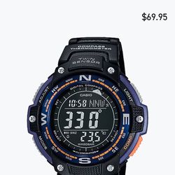 Casio Men's Twin Sensor Digital Compass Watch