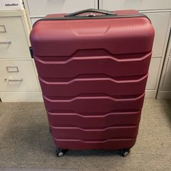 Elite Luggage Omni Hardside Spinner Luggage Set, Red, 3-Piece