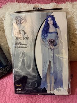 Tim Burton's Corpse Bride Emily Costume Adult Small