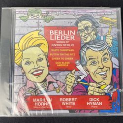 Berlin Lieder SCCD1-02 Songs Of Irving Berlin Marilyn Horne Robert White Dick Hyman CD Brand New Rare 