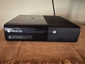 Xbox 360 S + Wireless Controller + All Cables — Tested & Working Also Comes With Two Games Of Your choice That are Available