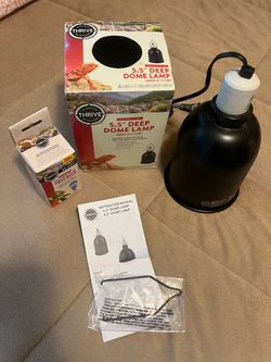 Dome lamp 5.5 “ deep