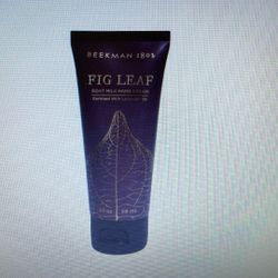 Beekman 1802 Fig Leaf Goat Milk Hand Cream with Lavender Oil! Plus Free Bonus Body Lotion!