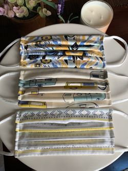 Assorted Cotton Print Face Masks