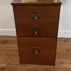 $30 Solid Wood Filing Cabinet