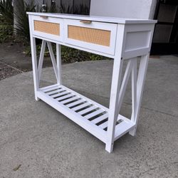 $50.00!! New 39.3”x11.8”x31.5 White Or Black Wooden Entryway Console Table Kitchen Console Cabinet