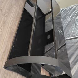 Tv Stand With Glass Shelves