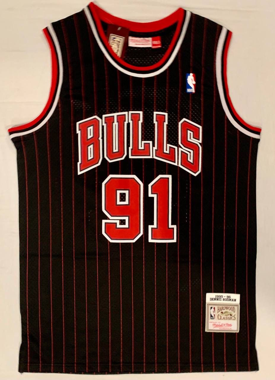Vintage 90s Champion NBA Chicago Bulls Dennis Rodman Reversible Jersey Mens  48 for Sale in Lodi, CA - OfferUp