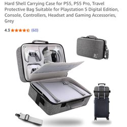 Hard Shell Carrying Case for PS5