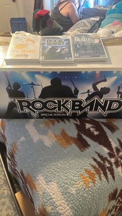 Wii Rock Band Special Edition Bundle with Games