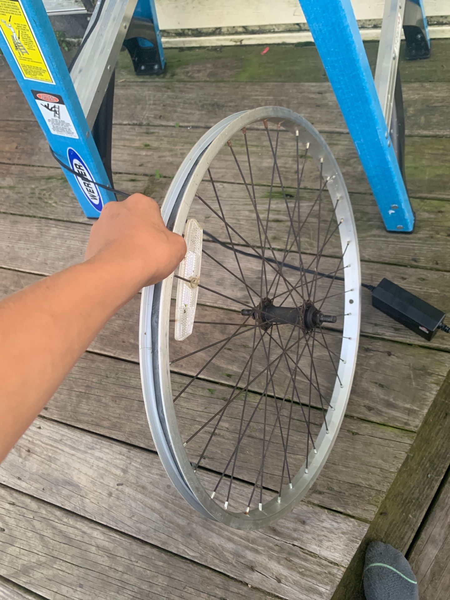 Rim and tube 10/10 condition
