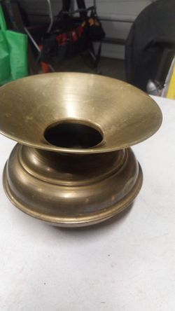 Genuine Antique Brass Cuspidor