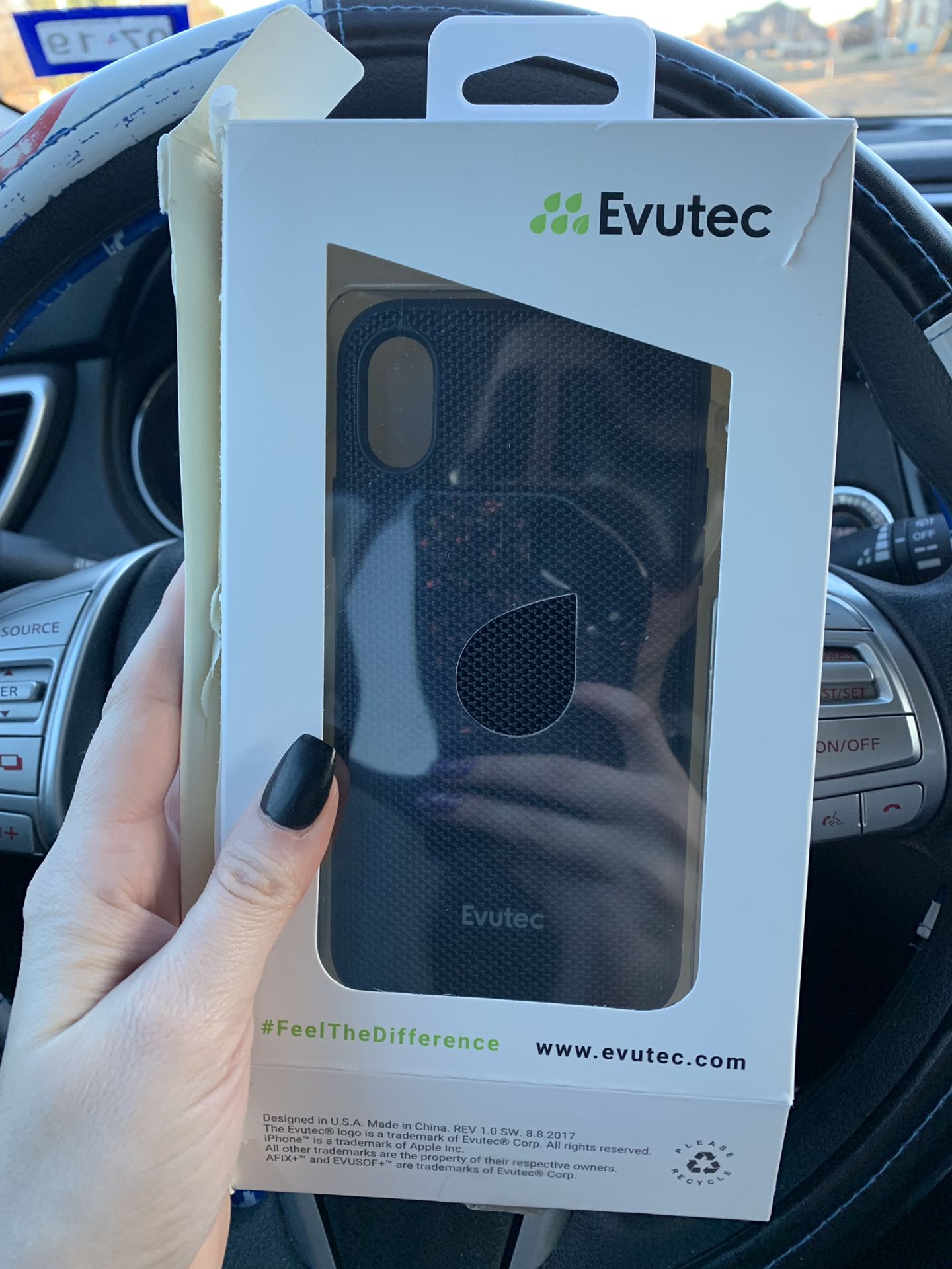 Evutec magnetic phone case
