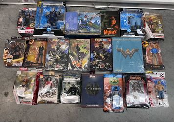 MASSIVE ACTION FIGURE COLLECTION FOR SALE