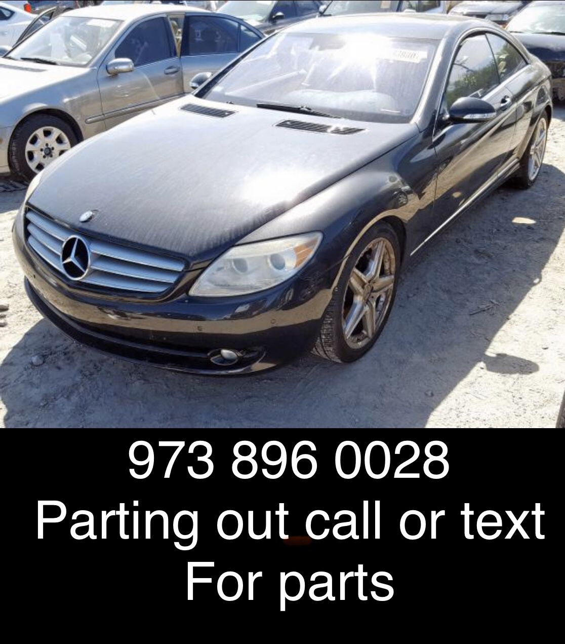 Parting out 2008 Mercedes Cl550 all parts available