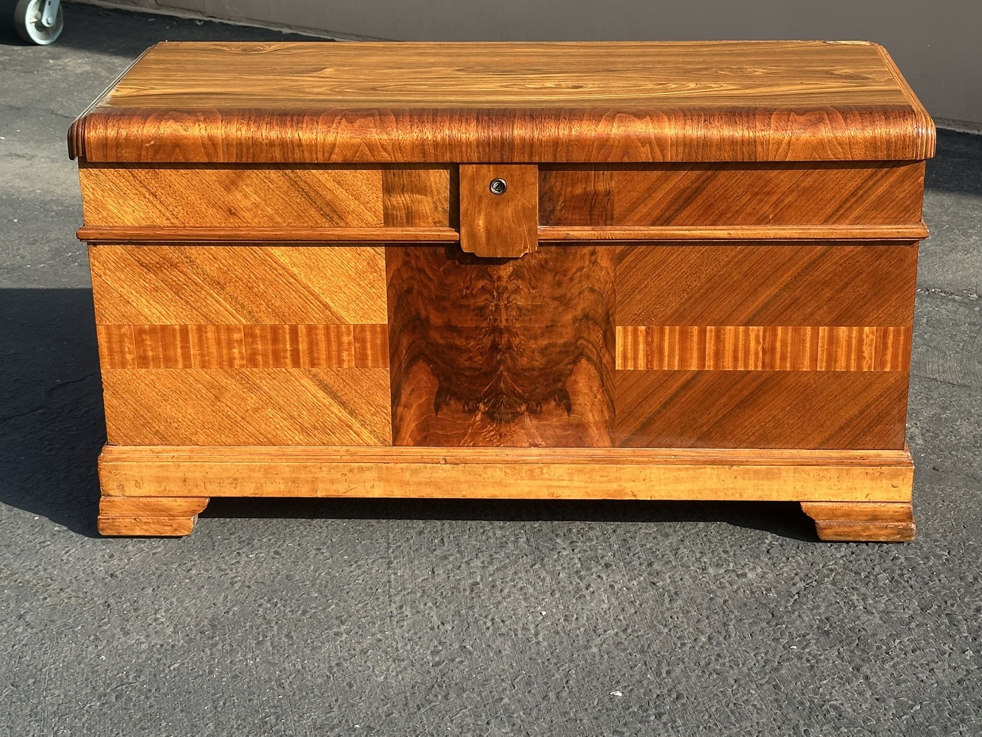 Antique Trunk With Drawers