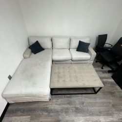 Sofa And Ottoman
