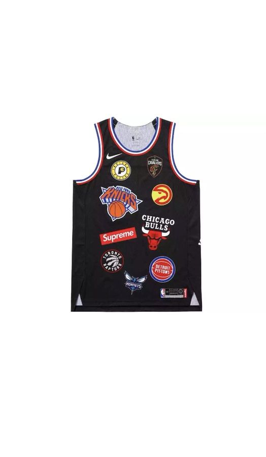 Supreme Nike NBA Jersey Sz 44