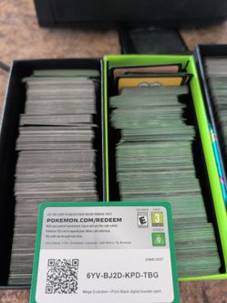 Pokemon code cards (unused)