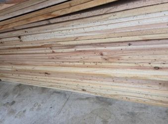 Cedar wood pickets