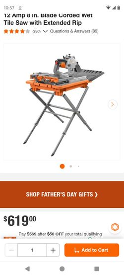 Tile saw