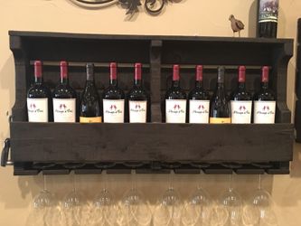Handcrafted Wine/Glass Rack