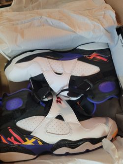 AJ 8 RETRO BG (SIZE 6Y) CONDITION 9/10