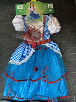 Wizard Of Oz Dorothy Halloween Costume Small