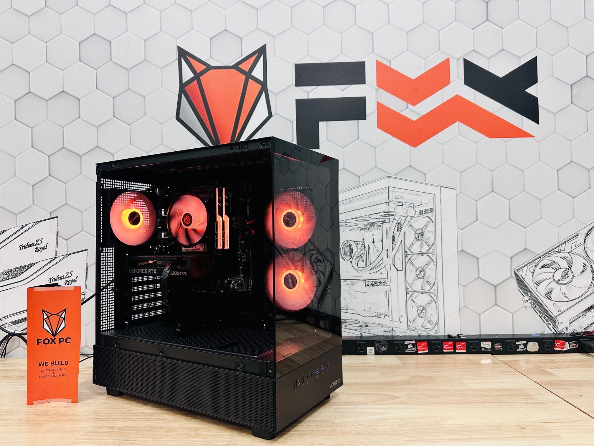 π¦ FOX 76 π¦ FINANCE AVAILABLE π¦ FOX GAMING & AI | PC | DESKTOP | AMD RYZEN 5-9600 | NVIDIA RTX 5060 GRAPHICS CARD | 32GB DDR5 RAM | 1 TB SSD