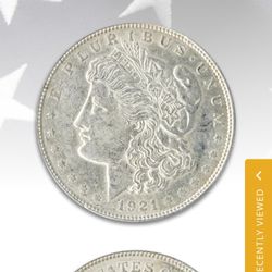 1921 Morgan Silver Dollar