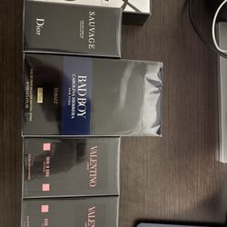 fully sealed authentic perfumes - 3.4 oz each 