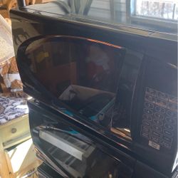 Small Black Danby Microwave 