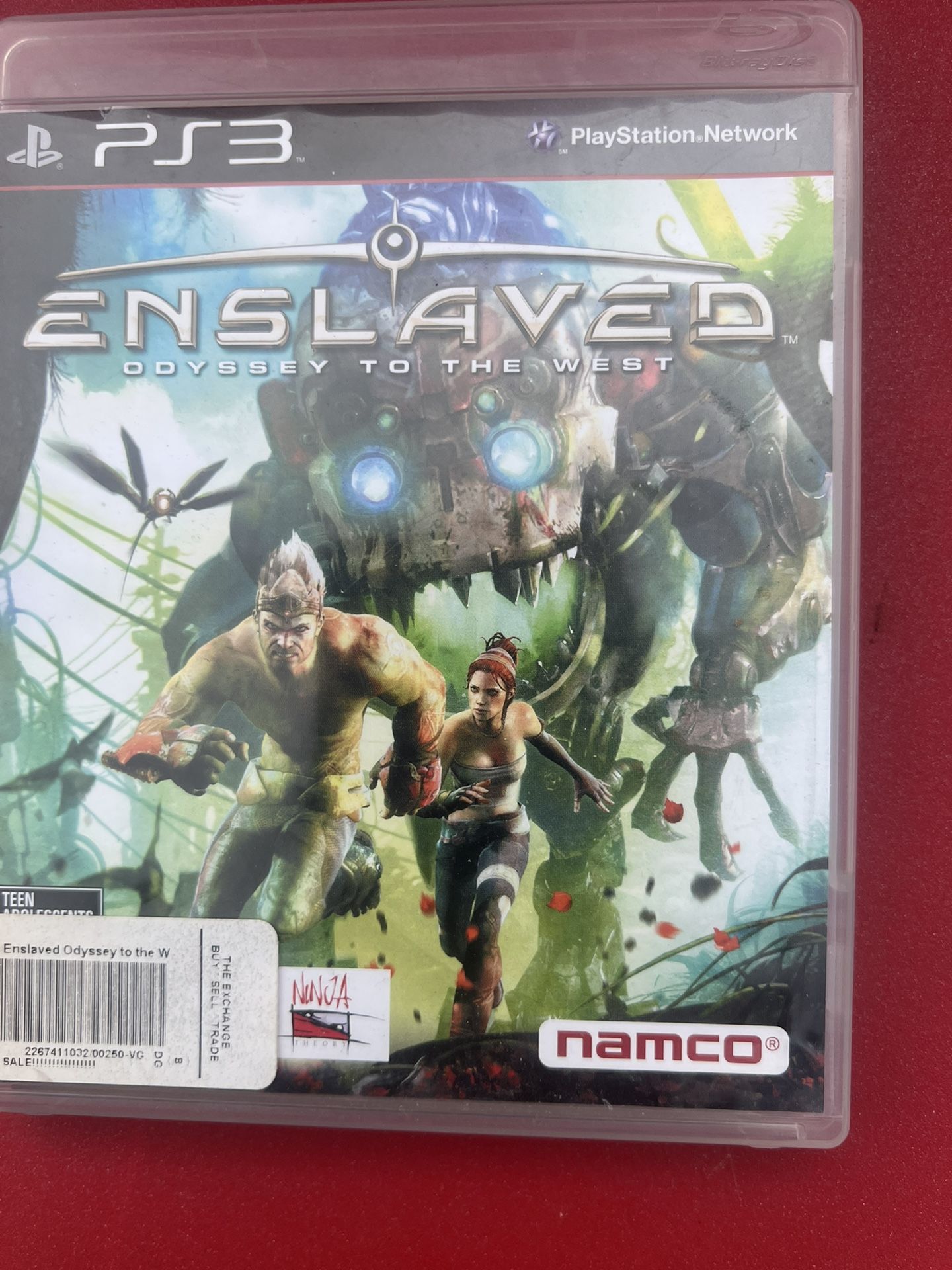 PS3 Playstation 3 - Enslaved Odyssey to the West - case & game disc