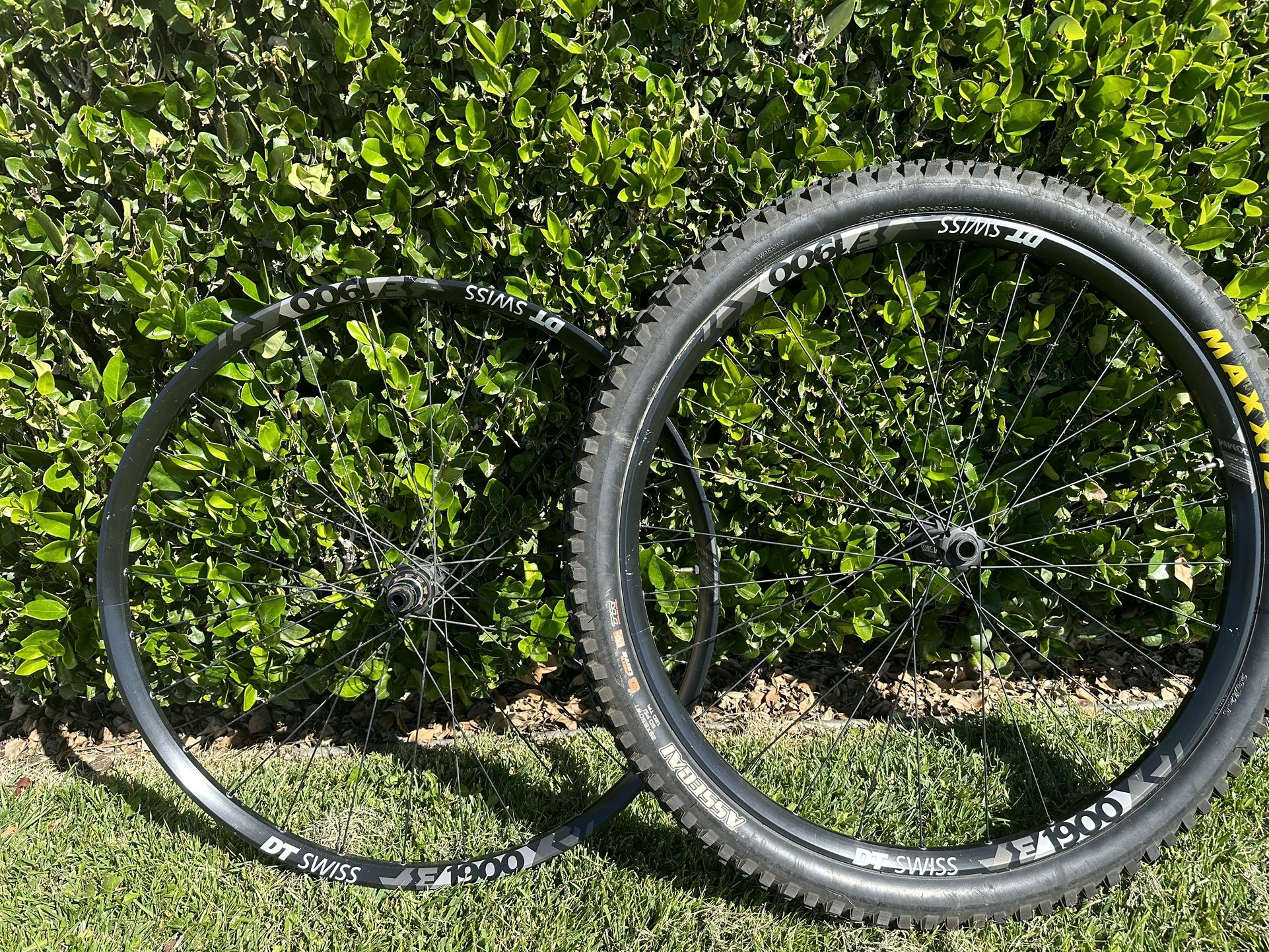 DT SWISS E 1900 Spline 30 29 Wheel Front Hub And Rear Hub With