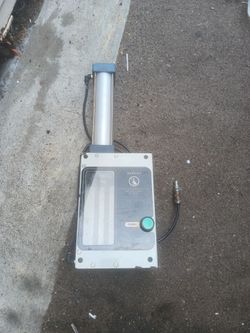 Telerabbit brand pneumatic can crusher