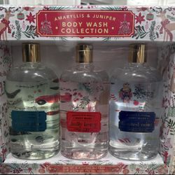 Christmas Body Wash Set Of 3  