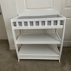 White Baby Changing Table 