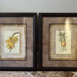 Rare! Ren-Wil banana and pineapple art