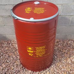55 Gallon Steel Removable Top  Barrels