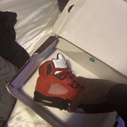 AIR JORDAN 5s RAGING RED BULLS 9.5