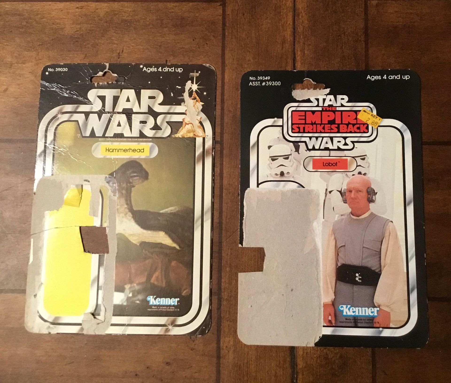 Huge Collection Star Wars Action Figure Card Backs