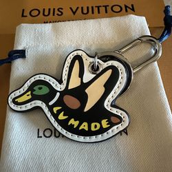 Louis Vuitton x Human Made “LV Made” Keychain/Bag Tag