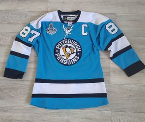 Sidney Crosby Pittsburgh Penguins Authentic Reebok Jersey Size 50 2009 Stanley
